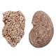 Set of 2 Piece New Mix Wooden Printing Block